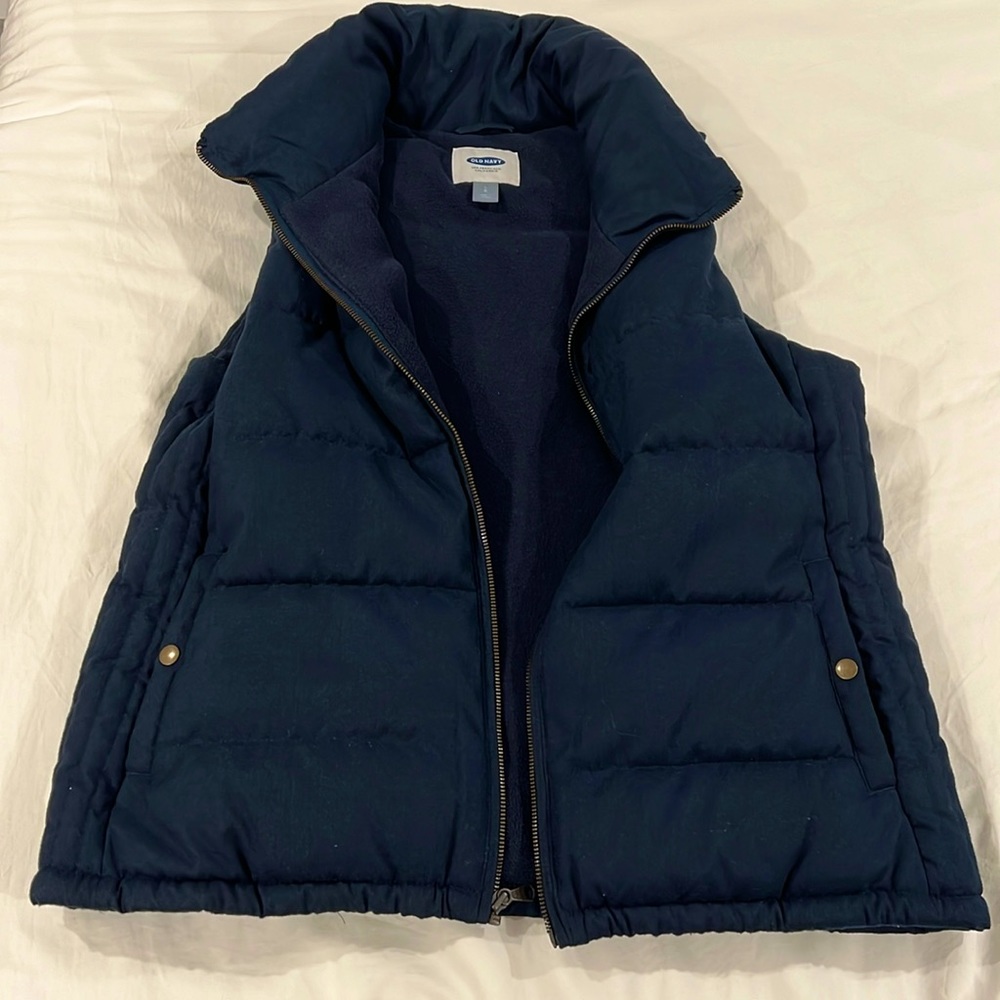 Old Navy Puffer Vest Fleece Lined